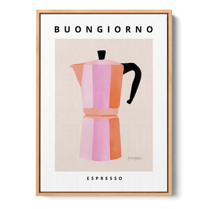 Buongiorno Espresso Canvas