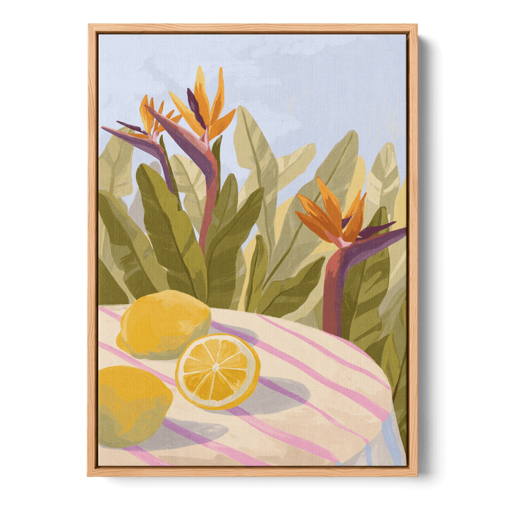 Lemon Twist Canvas