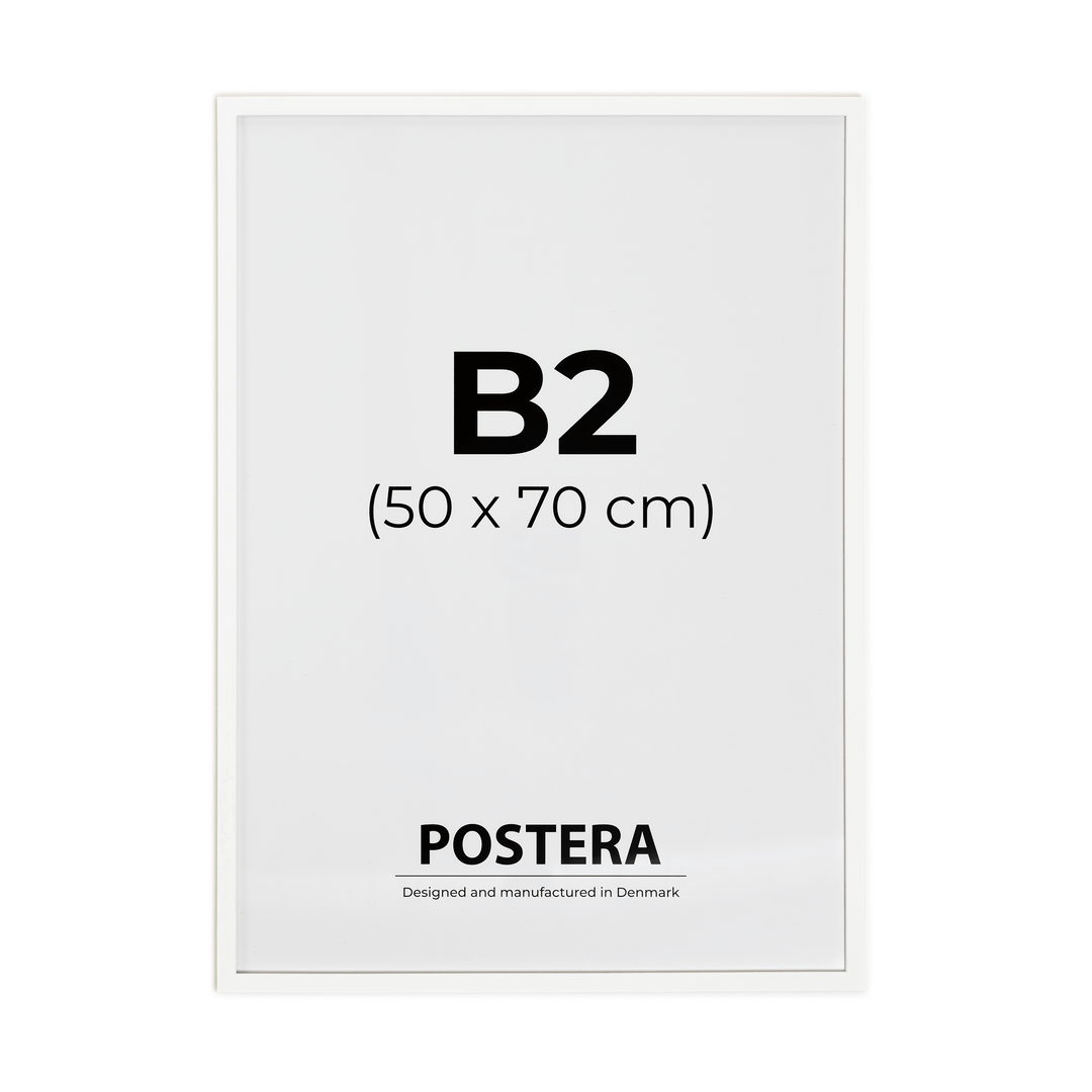 Hvid ramme - B2