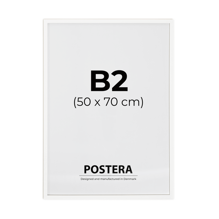 Hvid ramme - B2