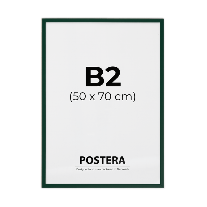 Mørkegrøn ramme - B2