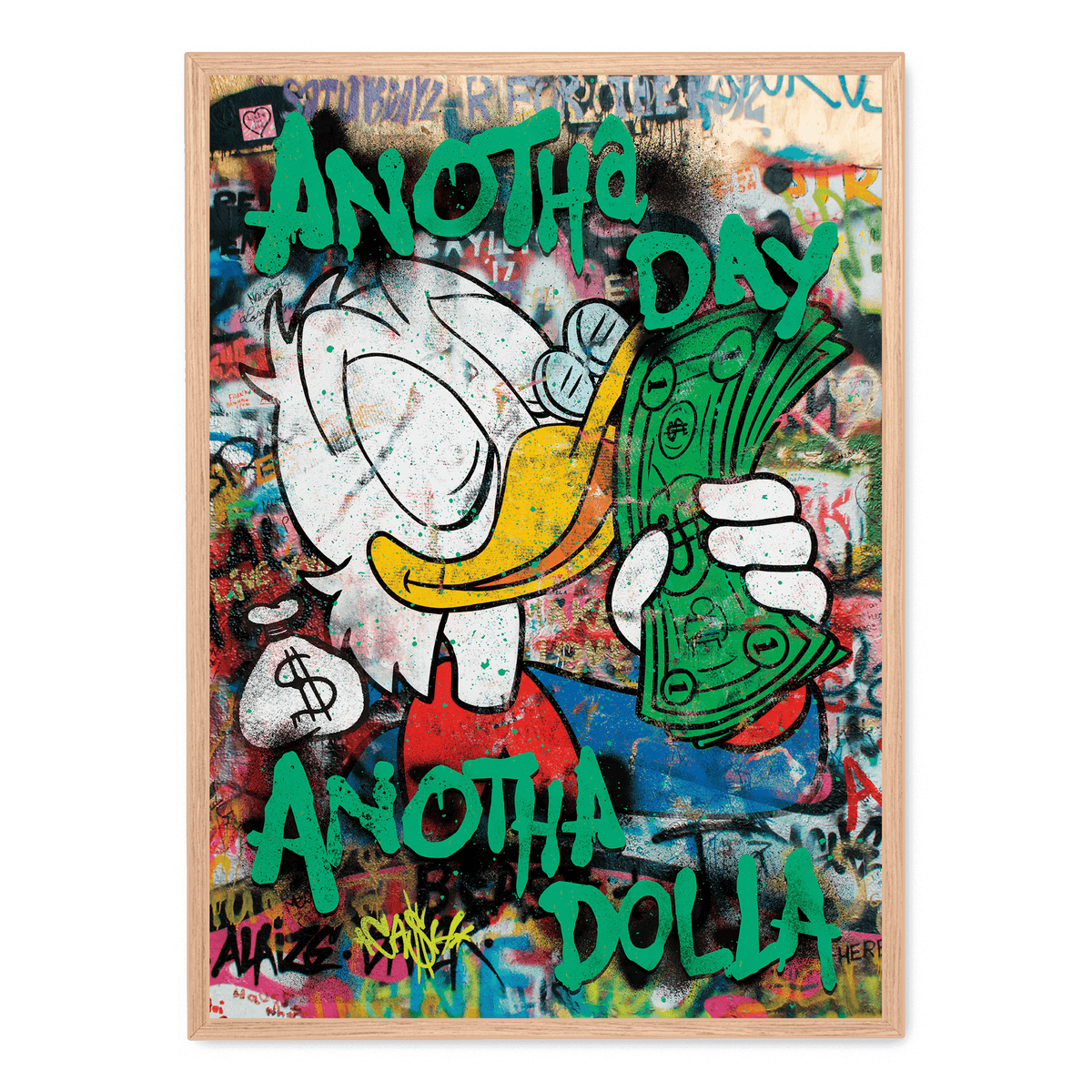 Anotha Day Anotha Dolla Plakat | Postera.dk