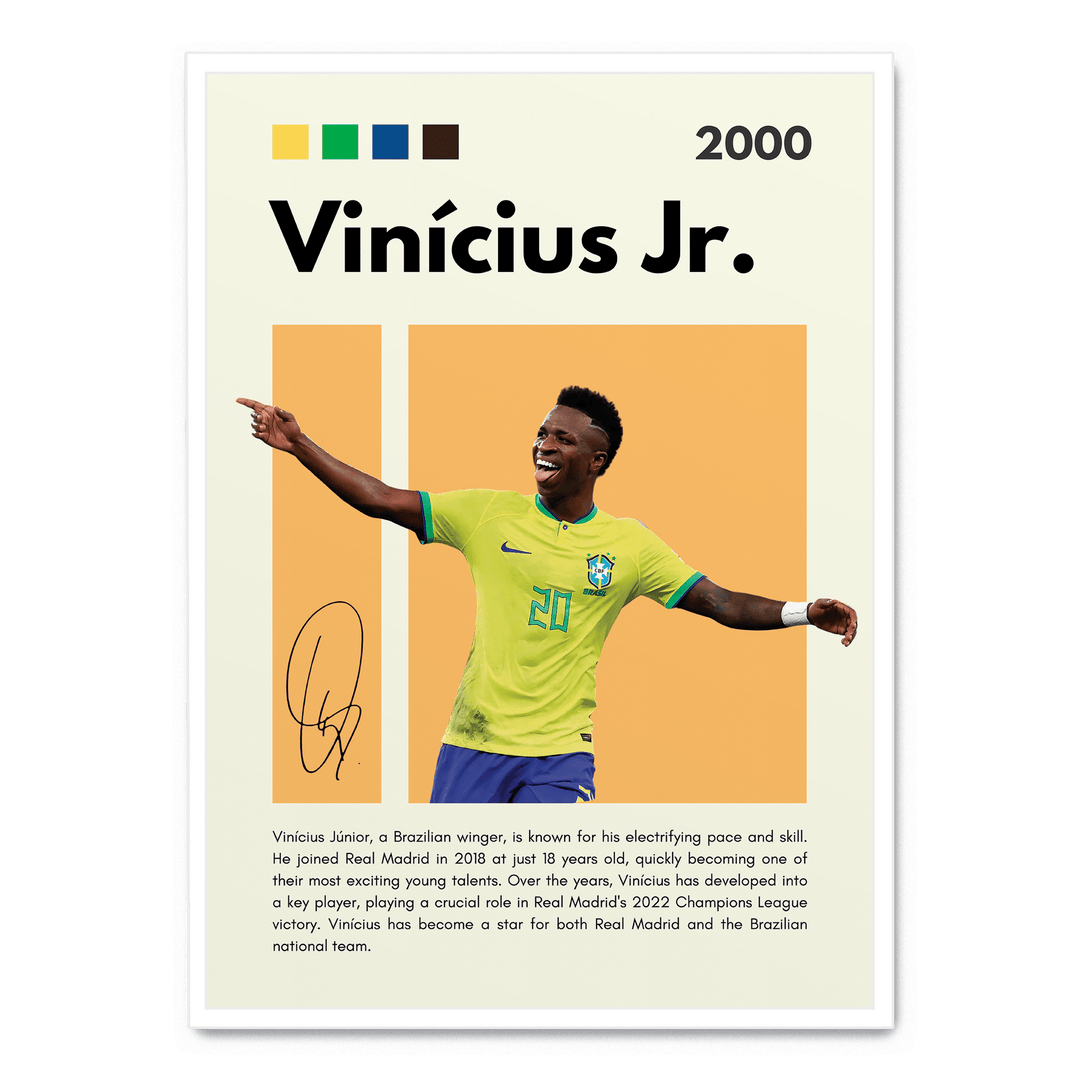Vinícius Jr. Football Icons