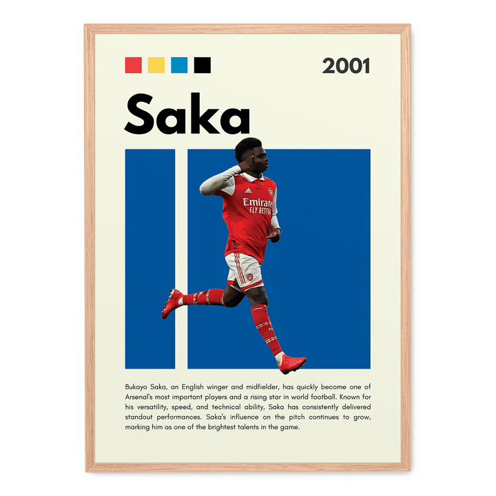 Bukayo Saka Football Icons