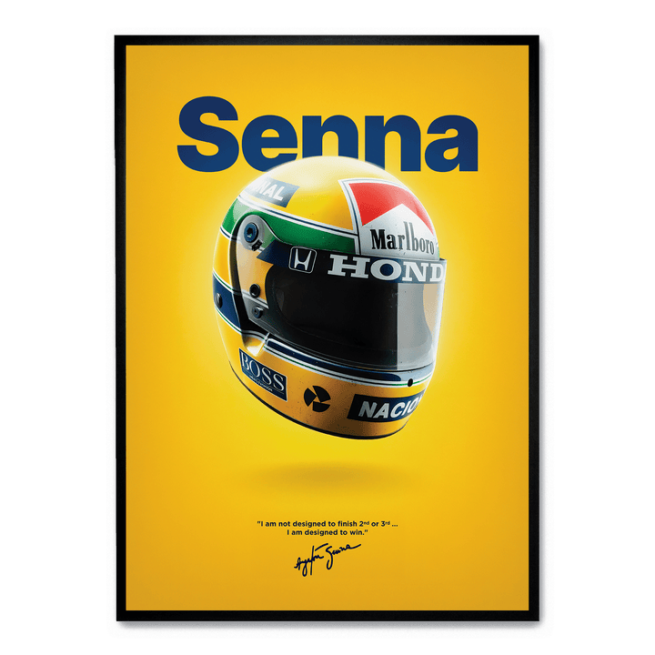 Ayrton Senna Formula Icons