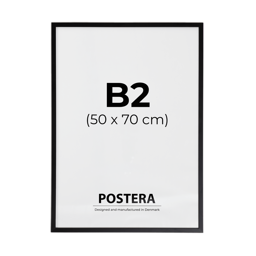 Sort ramme - B2