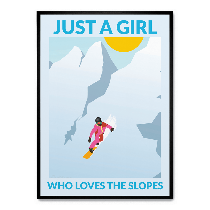 Girl Who Loves The Slopes