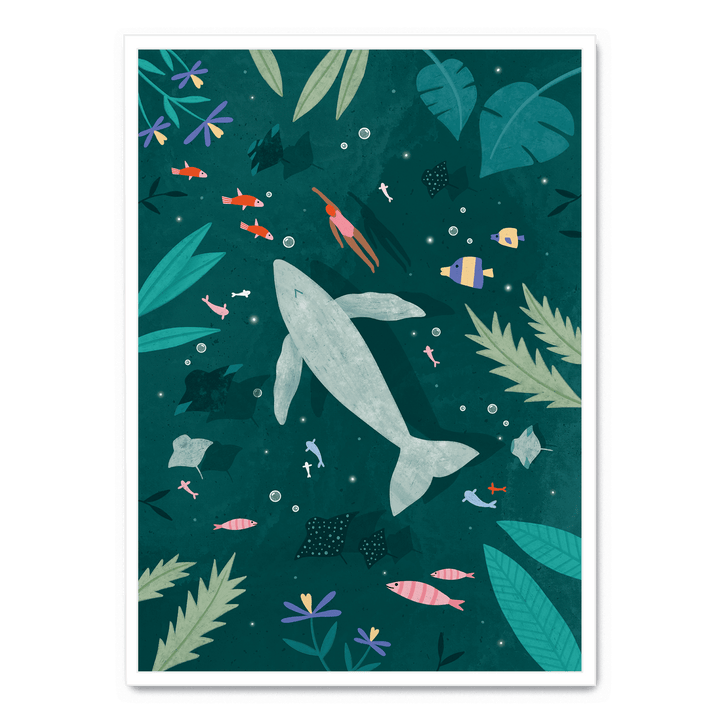 Swimming With A Whale