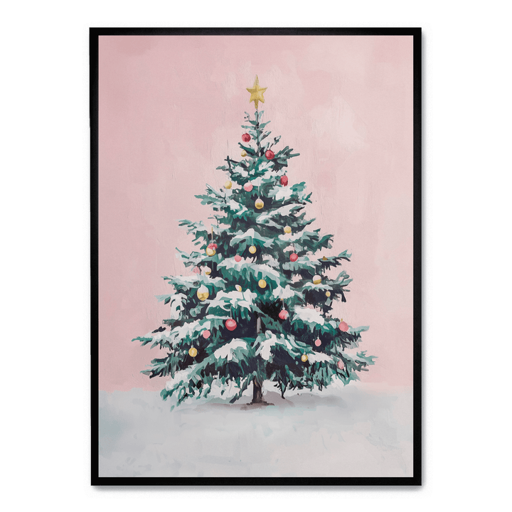 Snow Covered Christmas Tree