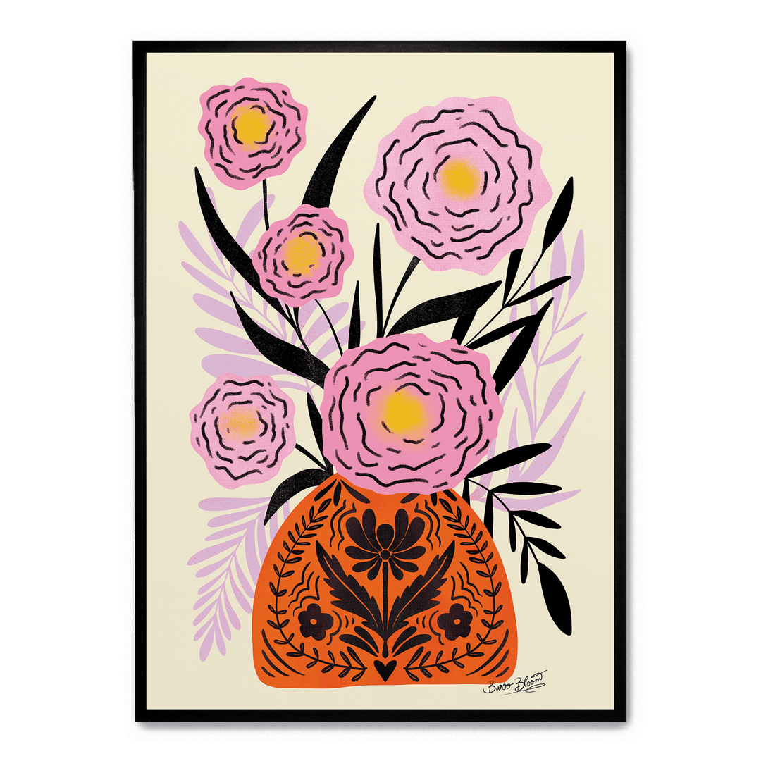 Pink Maxi Flower Vase