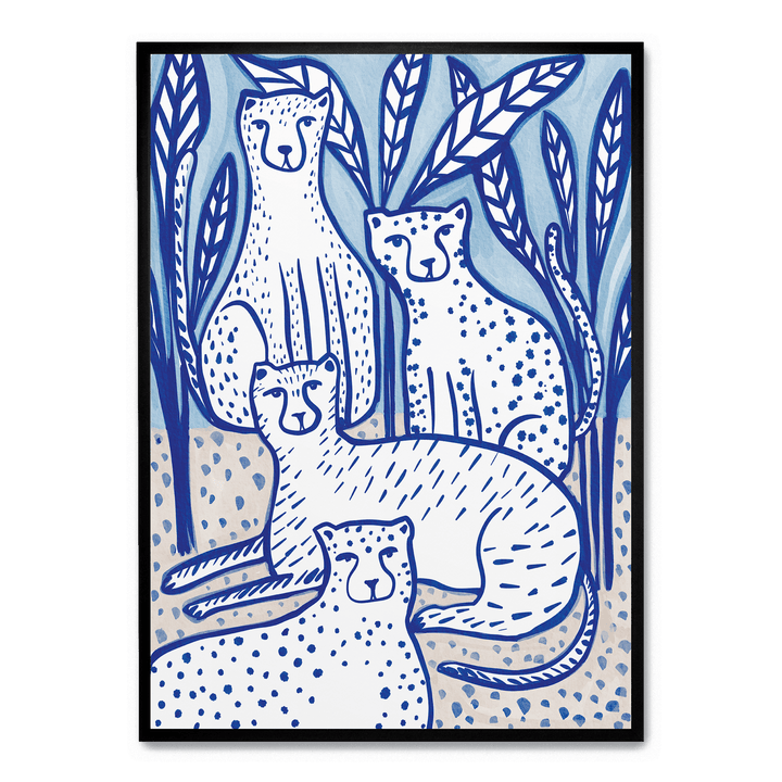 Blue Jungle Cheetahs