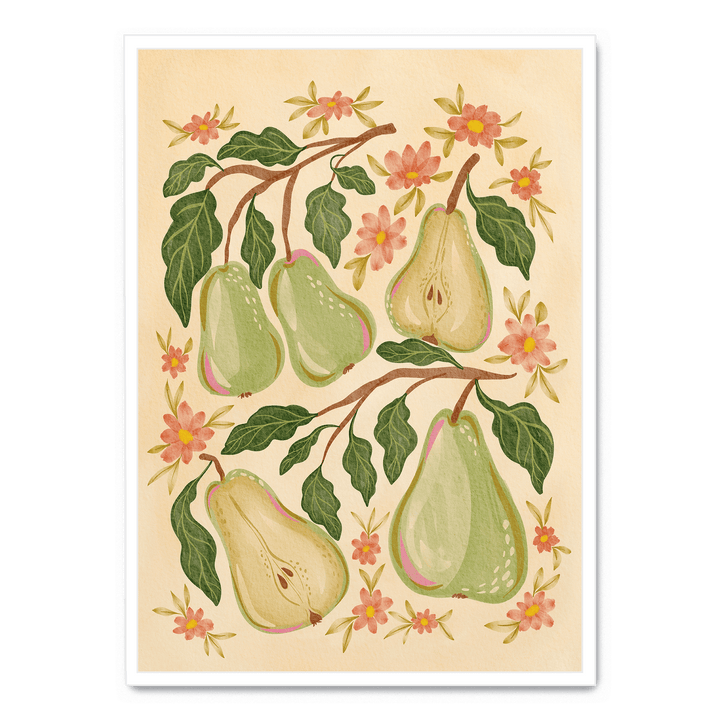 Sweet Green Pears