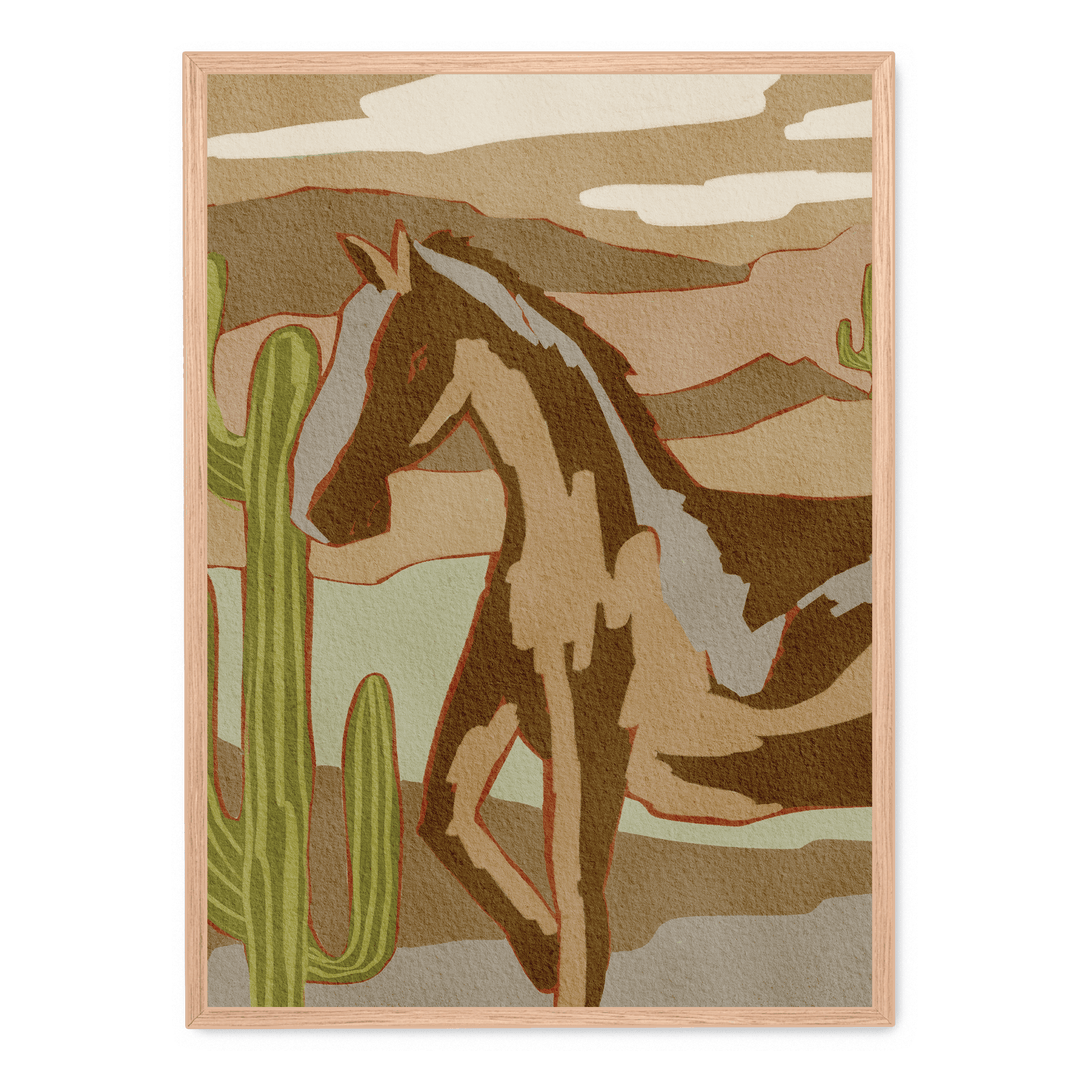 Wild Desert Horse