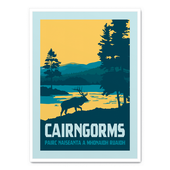 Majestic Cairngorms Stag