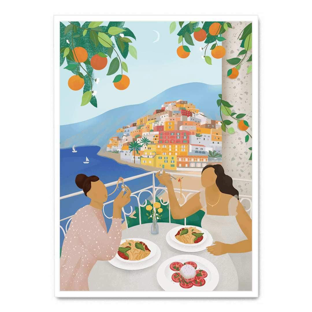 Girls In Positano