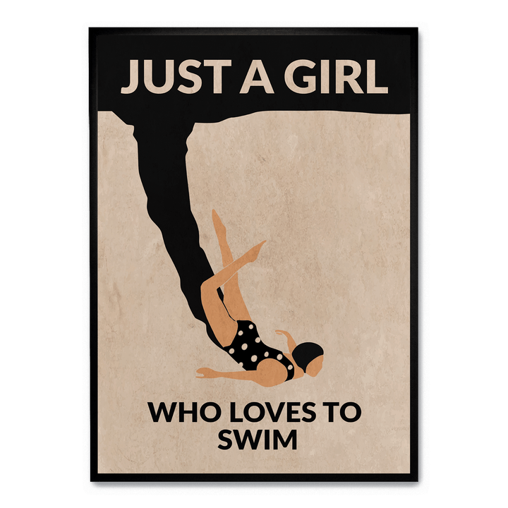 Just A Girl Who Loves To Swim