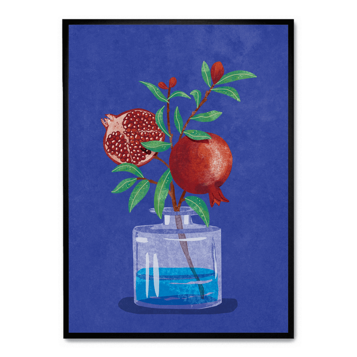 Pomegranate In Vase