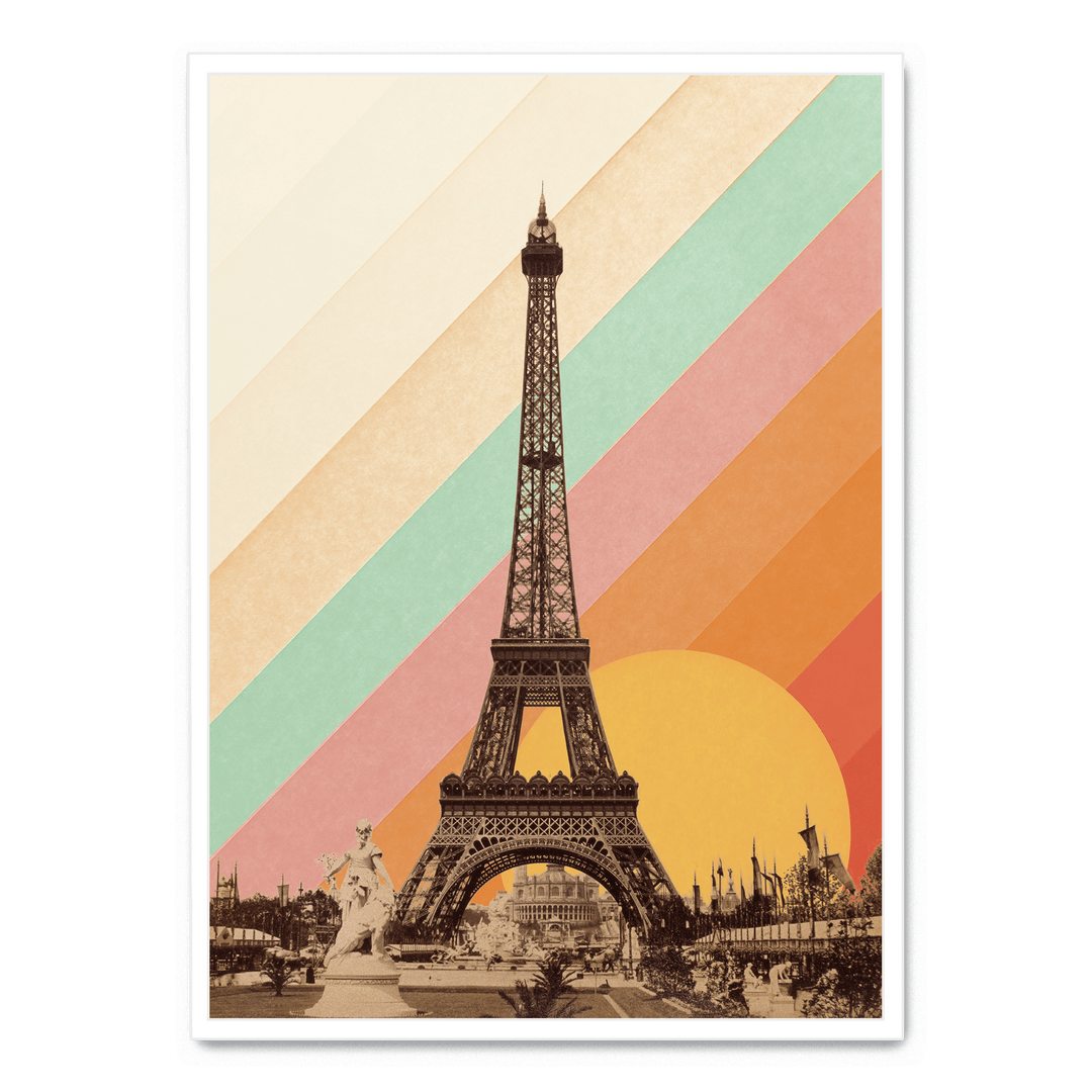 Eiffel Tower Rainbow