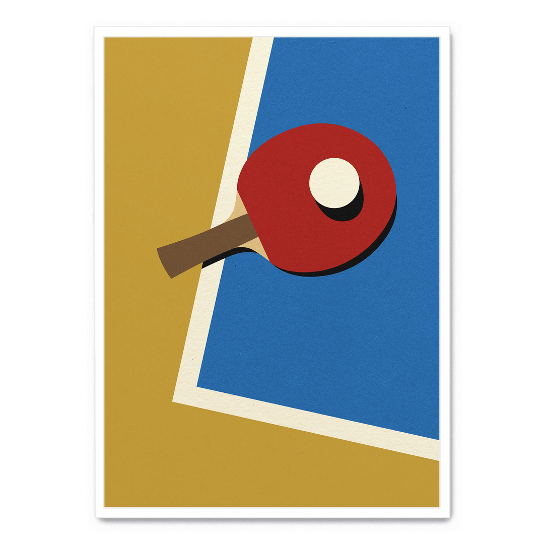 Table Tennis Team Red