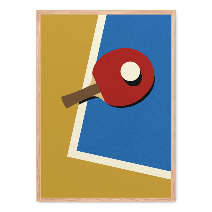 Table Tennis Team Red