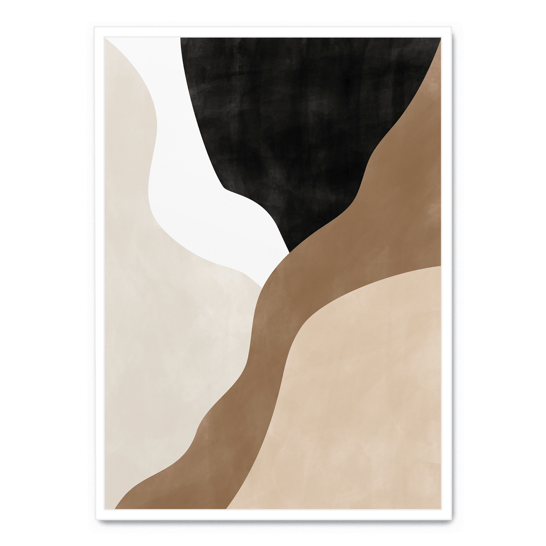 Abstract Beige And Brown No. 2