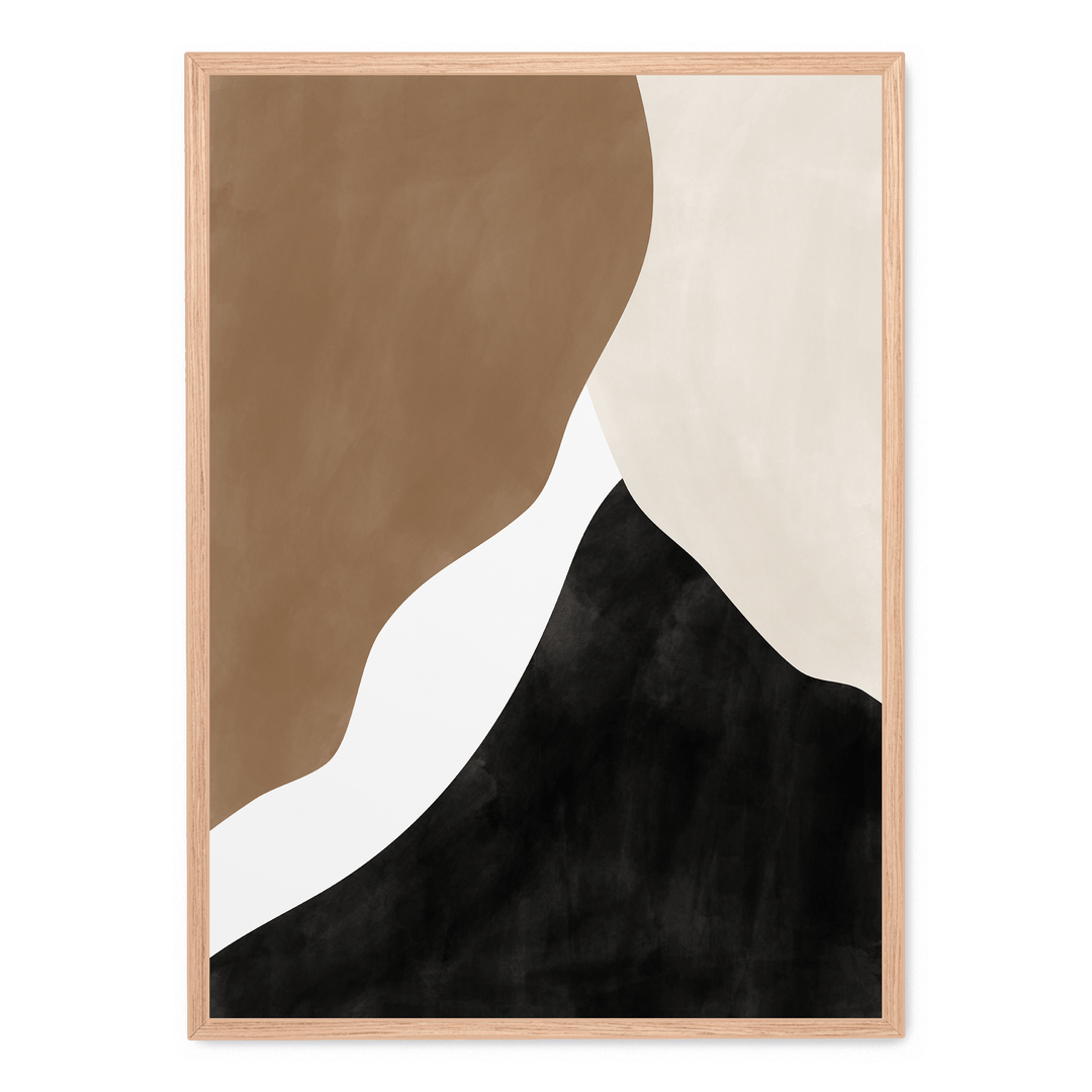 Abstract Beige And Brown No. 1