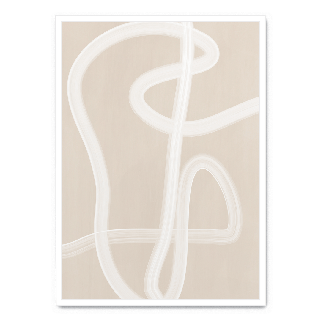 White Brush Stroke No. 2