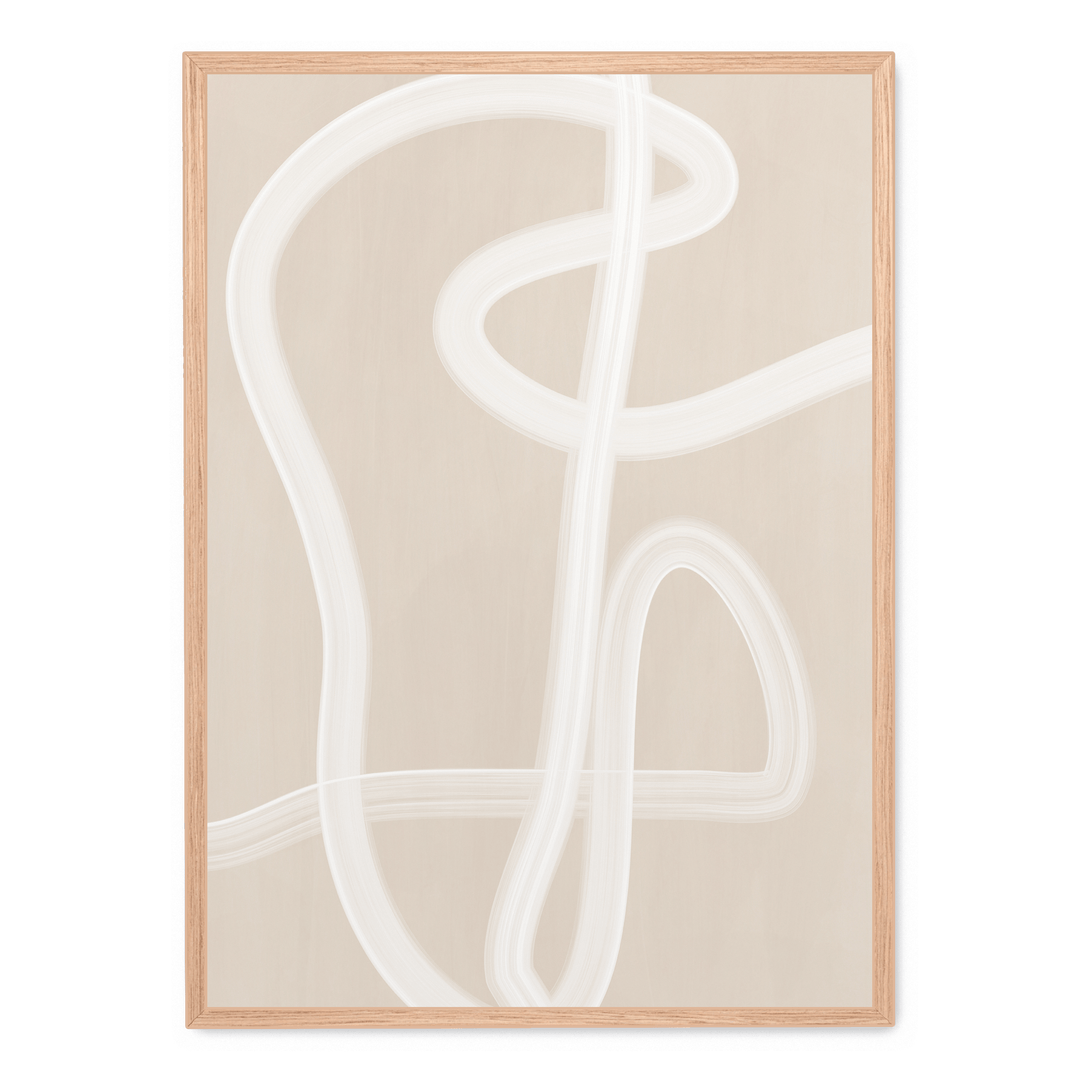 White Brush Stroke No. 2