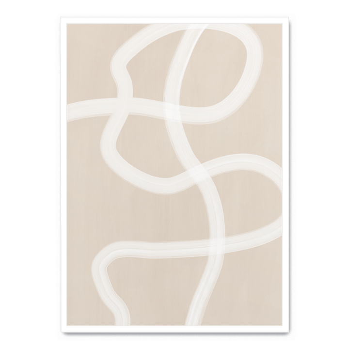 White Brush Stroke No. 1