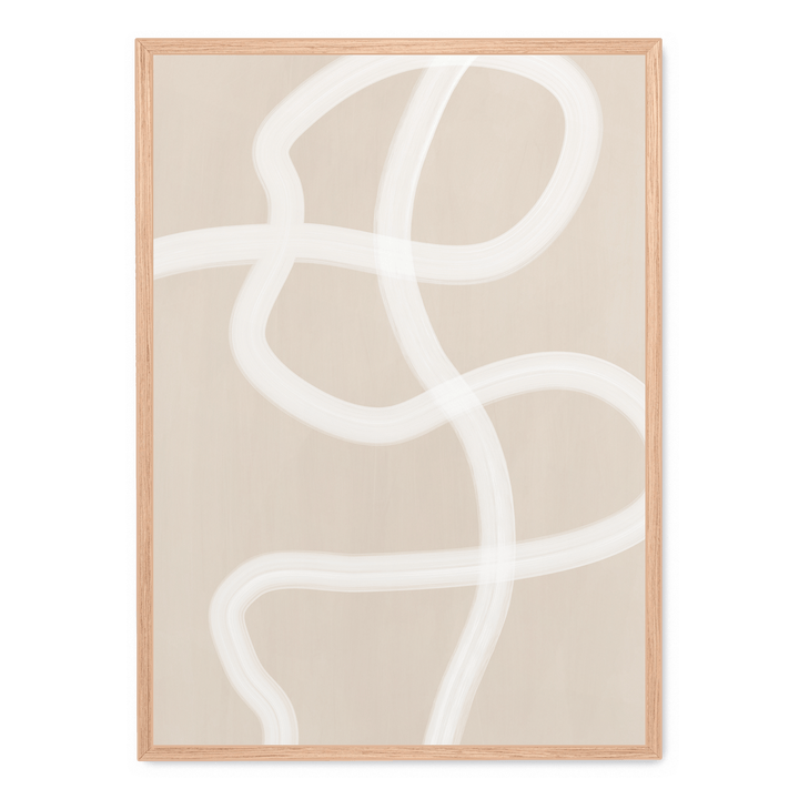 White Brush Stroke No. 1