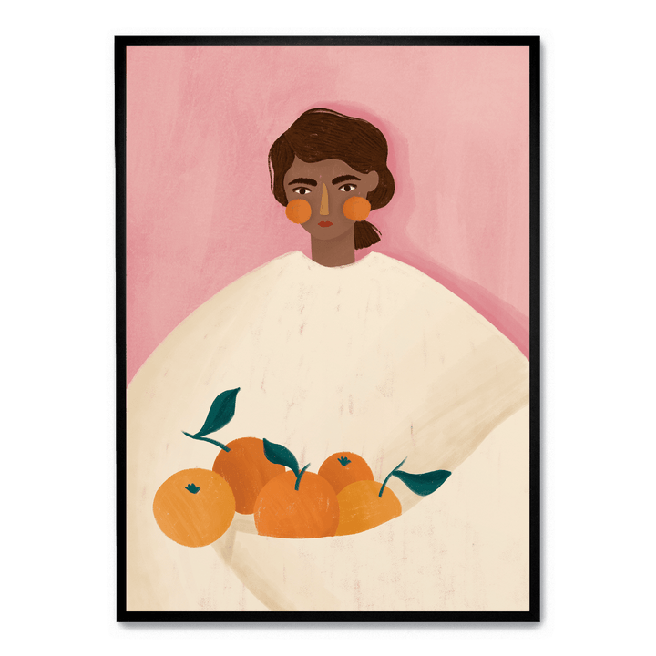 Woman With Oranges