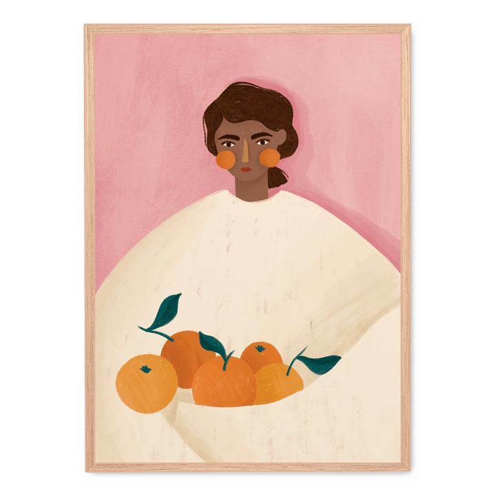 Woman With Oranges