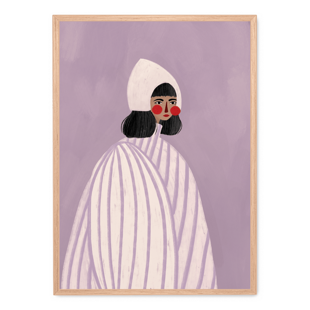 Woman With White Hat