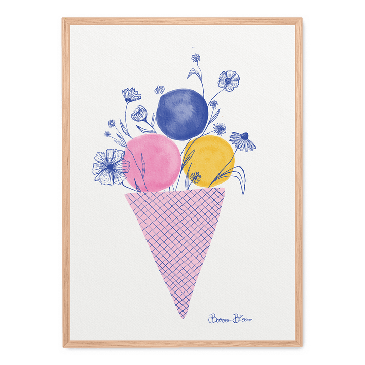 Ice Cream Flowers