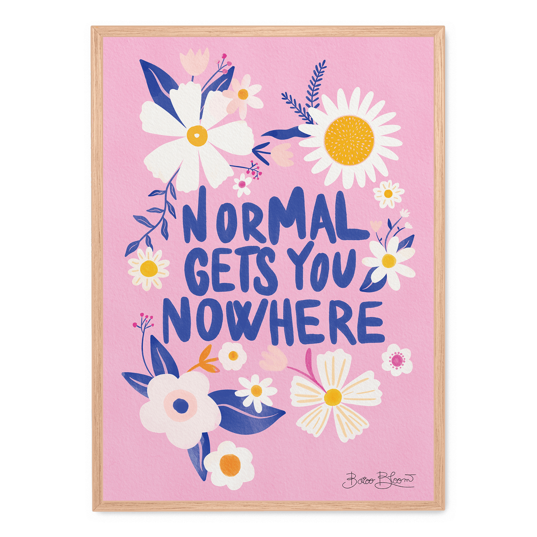Normal Gets You Nowhere