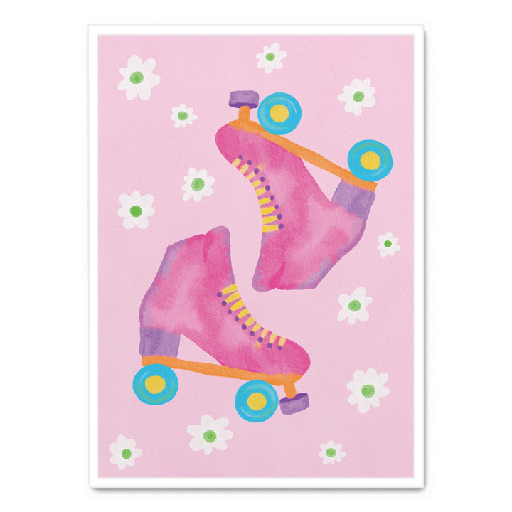 Roller Skates Pink
