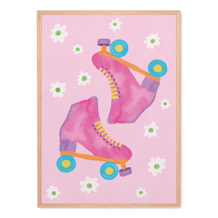 Roller Skates Pink