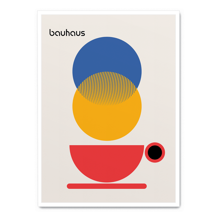 Bauhaus Coffee Abstract