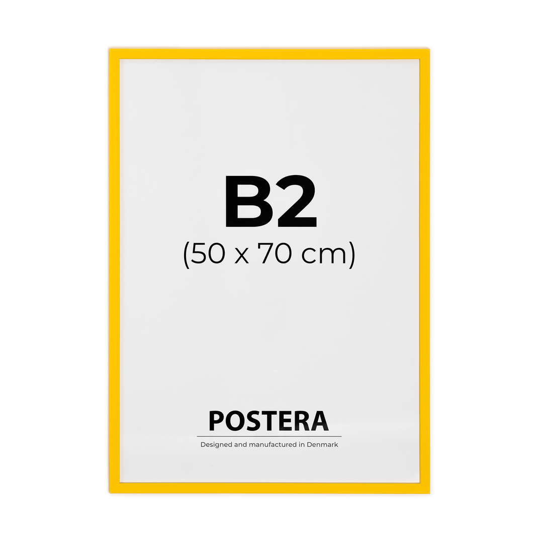 Gul ramme - B2