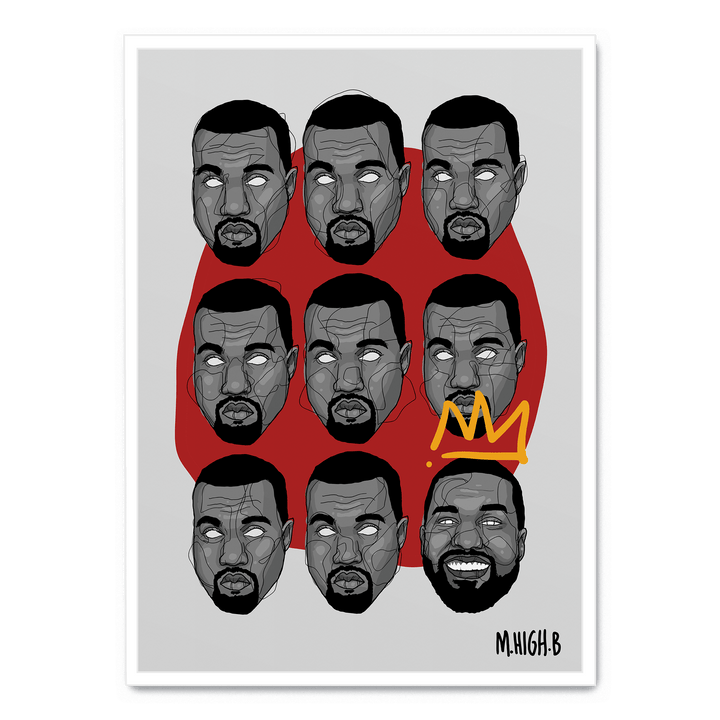 Kanye West x M.HIGH.B