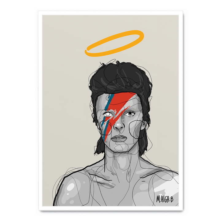 David Bowie x M.HIGH.B