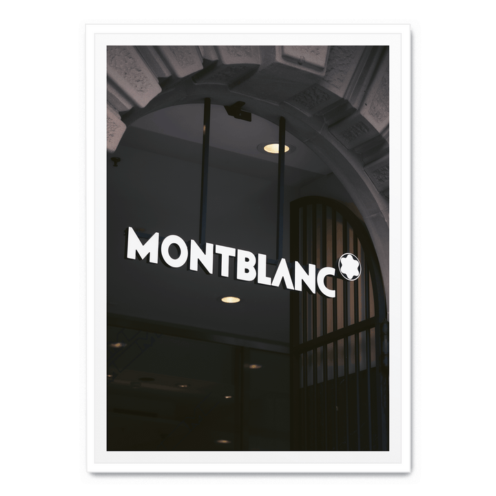 Montblanc Sign