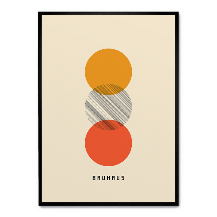 Bauhaus Colored Circles