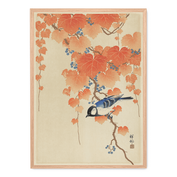 Ohara Koson - Bird On Branch