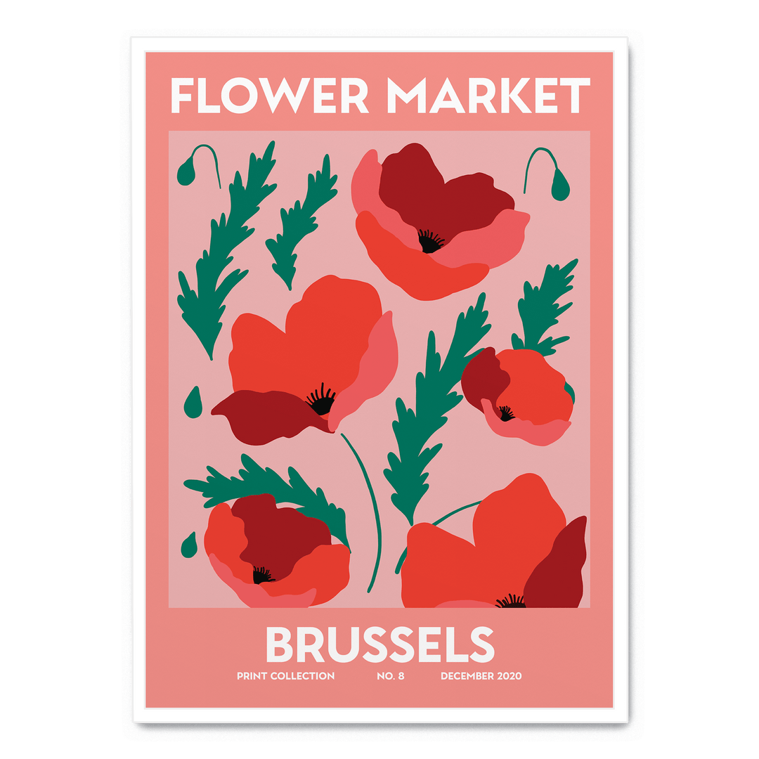 Flower Market Brussels