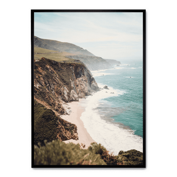 Coast With Blue Water