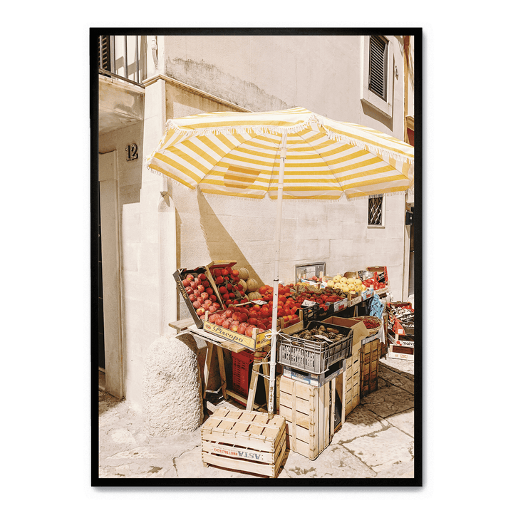 Street Market In Sicily