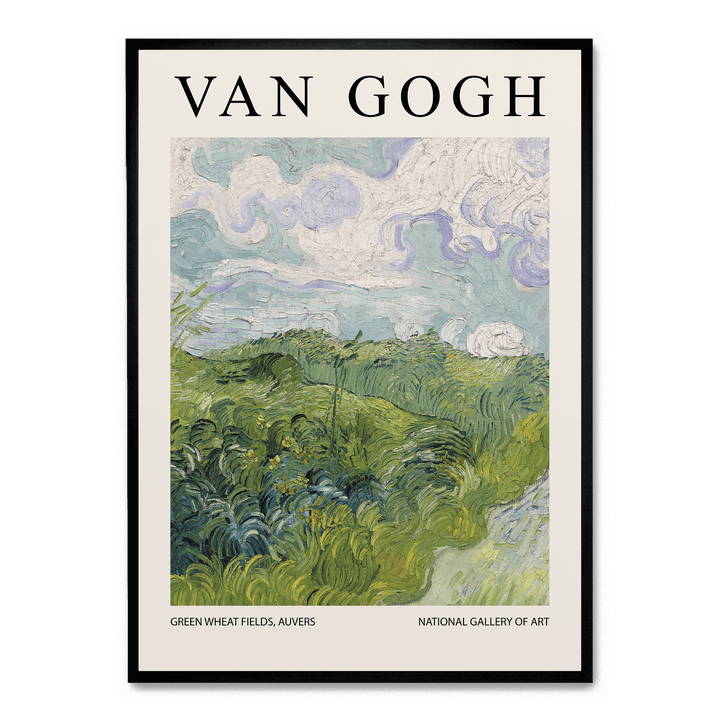 Green Wheat Fields Auvers