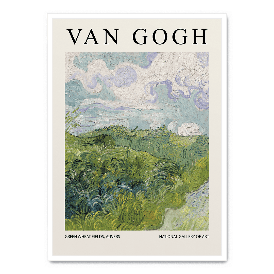 Green Wheat Fields Auvers