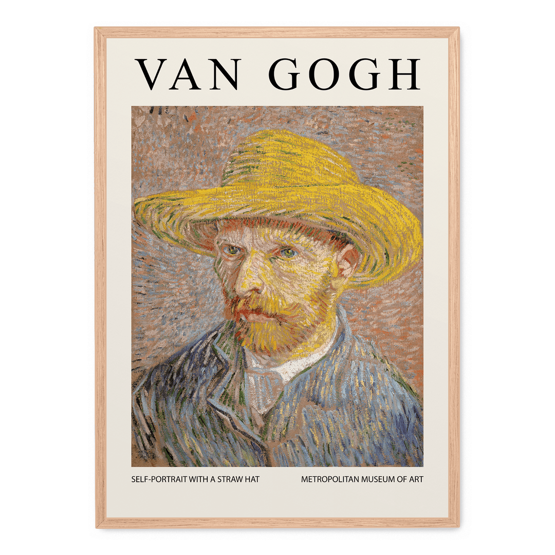 Self-Portrait With A Straw Hat